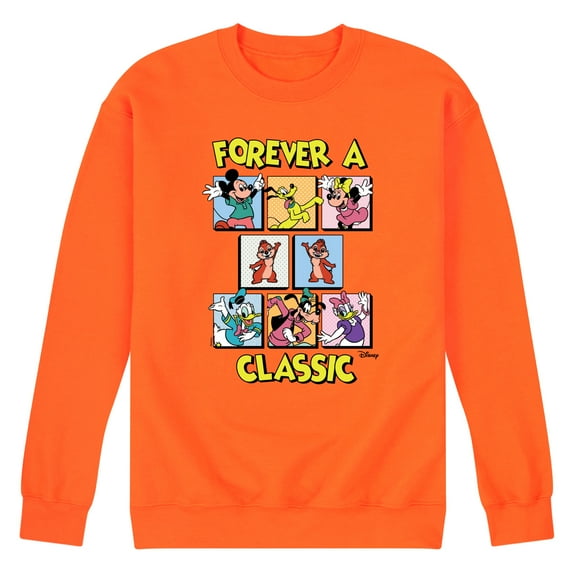 Disney - Forever A Classic - Men's Crew Neck Fleece Pullover