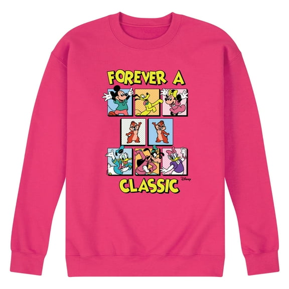 Disney - Forever A Classic - Men's Crew Neck Fleece Pullover