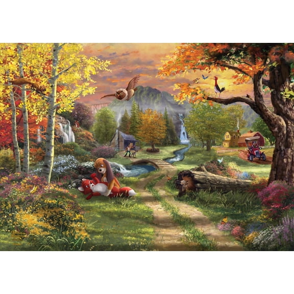 Disney (Fox and the Hound Forever Friends) MightyPrint Wall Art MP24171048