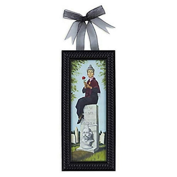 Disney Framed Giclee - The Haunted Mansion Headstone Stretch Painting