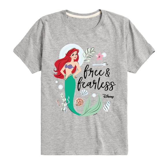 Disney - Free And Fearless - Toddler & Youth Short Sleeve Graphic T-Shirt
