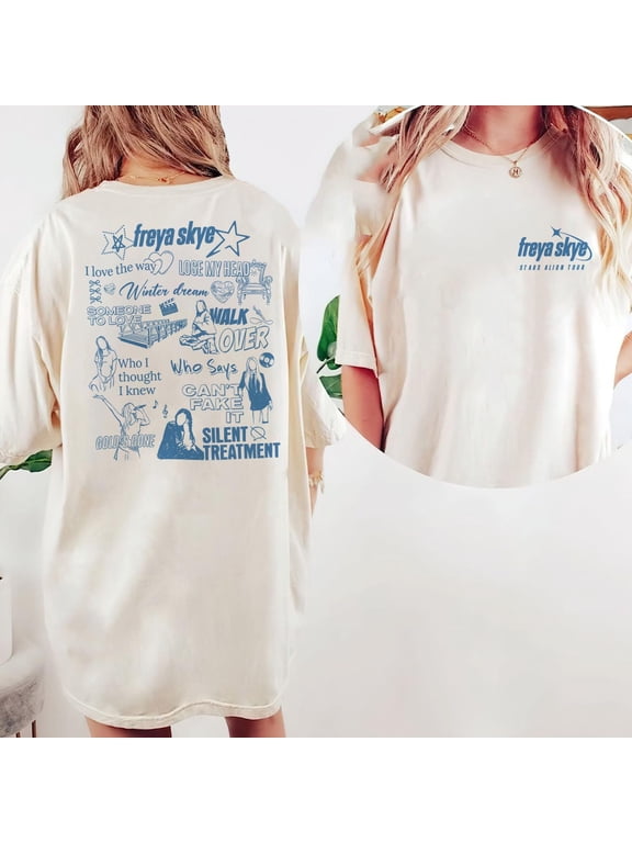 Disney Freya Skye Songs Stars Align Tour Sketch Shirt Nova Bright Dawn of the Vampires