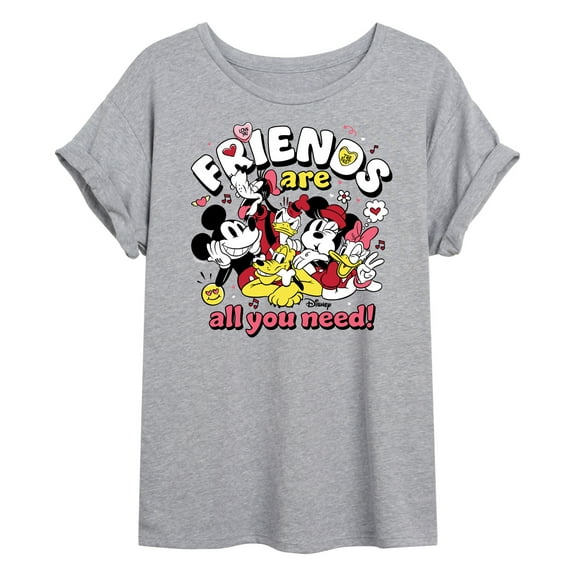 Disney - Friends Are All You Need - Women's Oversized T-Shirt