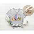 thumbnail image 1 of Disney Friends Castle T-Shirt, Vacation Shirt, Magical Disney Castle Shirt, Disneyworld Tee, Disney Shirt For Family, Tinkerbell Shirt, gift, 1 of 4