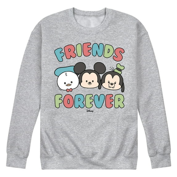 Disney - Friends Forever - Men's Crew Neck Fleece Pullover