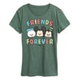 thumbnail image 1 of Disney - Friends Forever - Women's Short Sleeve Graphic T-Shirt, 1 of 4
