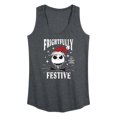 thumbnail image 1 of Disney - Frightfully Festive - Women's Any Way Short Sleeve Graphic Dress, 1 of 4