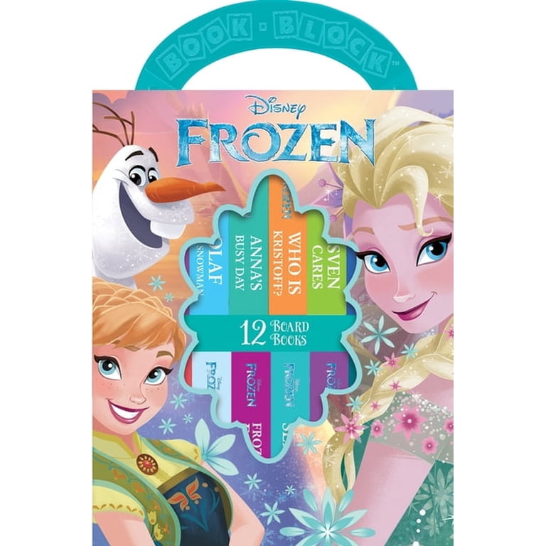 PI Kids, Disney Frozen: 12 Board Books, 12 Book Set, Unisex