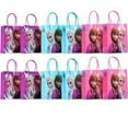 thumbnail image 1 of Disney Frozen 12 Reusable Party Favors Medium Goodie Gift Bags 8", 1 of 3