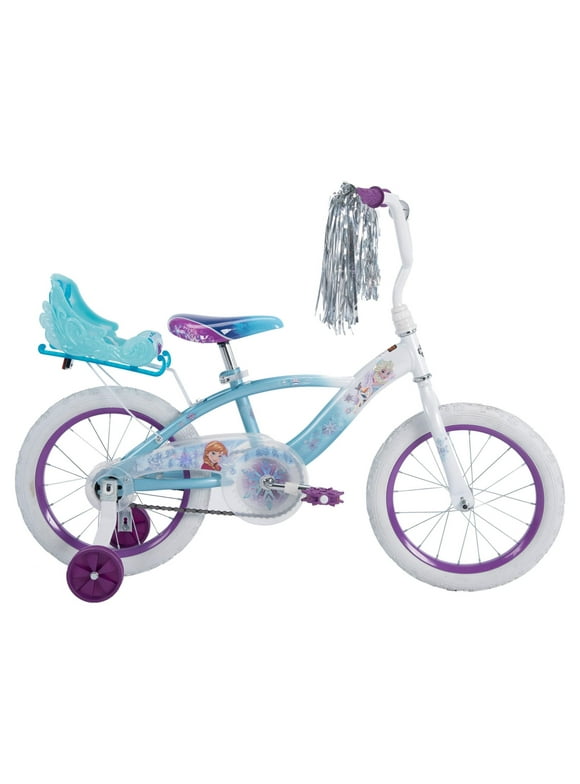 Disney Frozen 16-inch Girls' Bike, Ages 4+ Years,  by Huffy