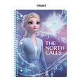 thumbnail image 1 of Disney Frozen 2, 1-Subject Spiral Notebook, 80 Sheets, Wide Ruled, 3-Hole Punched, 1 of 5