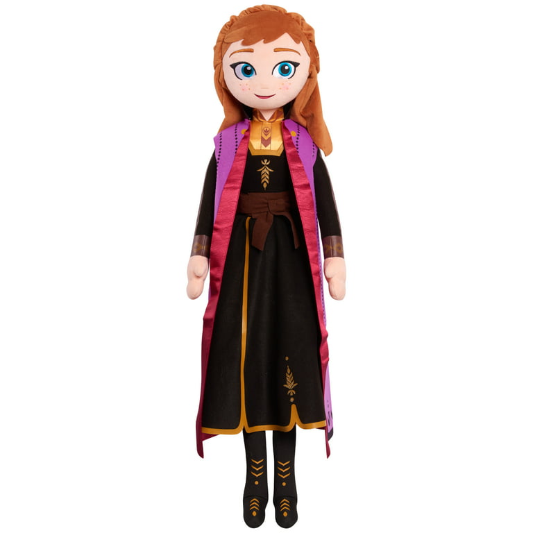 Disney Frozen 2 34-Inch Jumbo Singing Light Up Plush Anna, Musical Plush  Toys for Kids, Officially Licensed Kids Toys for Ages 3 Up, Gifts and