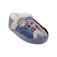 thumbnail image 1 of Disney Frozen 2 Anna & Elsa Faux Fur Character Aline Slipper (Toddler Girls), 1 of 6