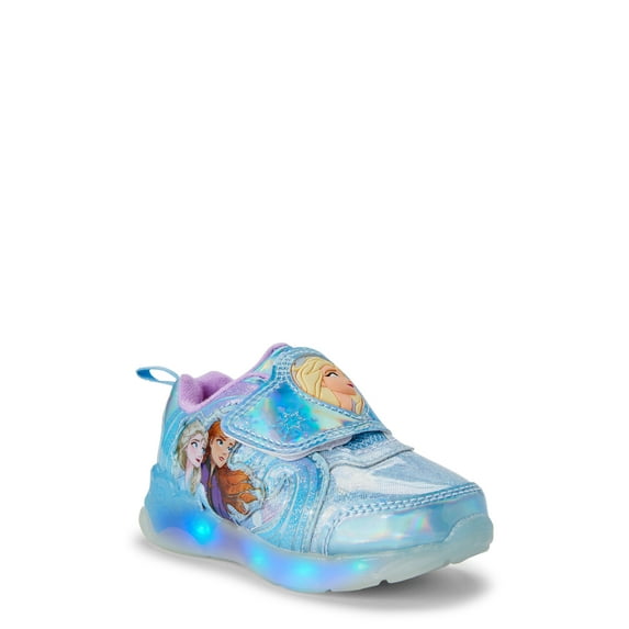 Disney Frozen 2 Anna & Elsa Lighted Athletic Sneaker (Toddler Girls)