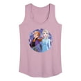 thumbnail image 1 of Disney Frozen 2 - Anna & Elsa - Women's Racerback Tank Top, 1 of 5