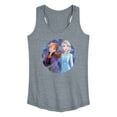 thumbnail image 1 of Disney Frozen 2 - Anna & Elsa - Women's Racerback Tank Top, 1 of 5