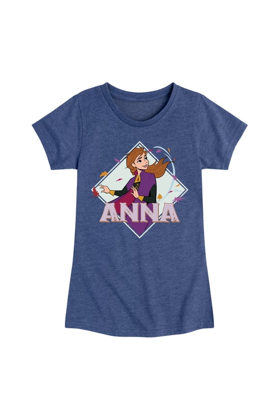 Disney Frozen 2 - Anna - Toddler & Youth Girls Short Sleeve Graphic T-Shirt