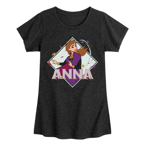 Disney Frozen 2 - Anna - Toddler & Youth Girls Short Sleeve Graphic T-Shirt