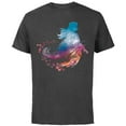 thumbnail image 1 of Disney Frozen 2 Anna Wind T-Shirt - Short Sleeve Cotton T-Shirt for Adults - Customized-Charcoal Heather, 1 of 5