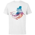 thumbnail image 1 of Disney Frozen 2 Anna Wind T-Shirt - Short Sleeve Cotton T-Shirt for Adults - Customized-White, 1 of 5