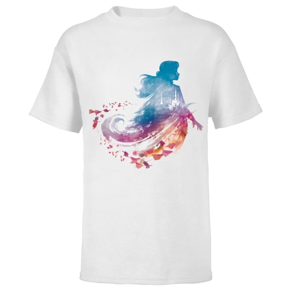 Disney Frozen 2 Anna Wind T-Shirt - Short Sleeve T-Shirt for Kids - Customized-White