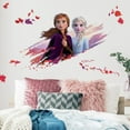 thumbnail image 1 of Disney Frozen 2 Anna and Elsa Giant Wall Decals, 1 of 7