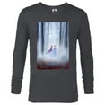 thumbnail image 1 of Disney Frozen 2 Anna and Elsa Poster T-Shirt - Long Sleeve T-Shirt for Men - Customized-Charcoal Heather, 1 of 5
