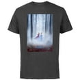 thumbnail image 1 of Disney Frozen 2 Anna and Elsa Poster T-Shirt - Short Sleeve Cotton T-Shirt for Adults - Customized-Charcoal, 1 of 5