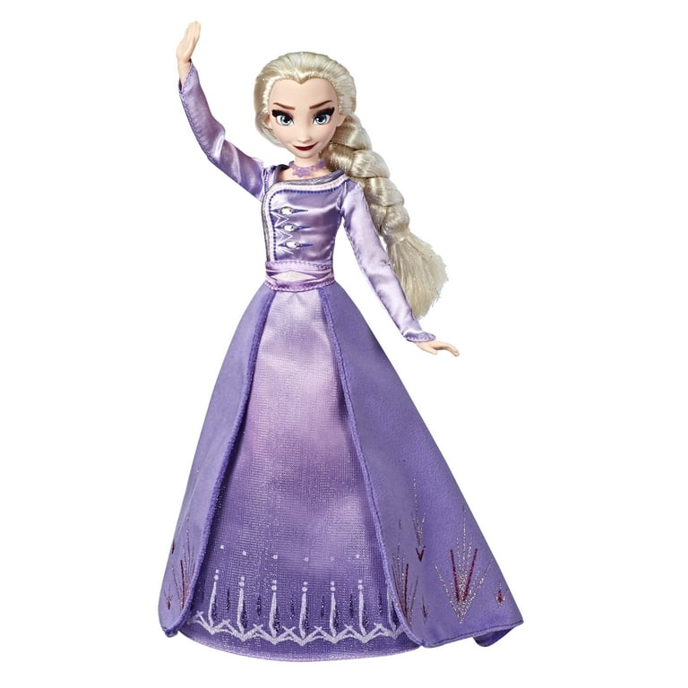  Disney Frozen Elsa Fashion Doll with Long Blonde Hair & Blue  Outfit Inspired by Frozen 2 - Toy for Kids 3 Years Old & Up : Toys & Games