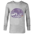 thumbnail image 1 of Disney Frozen 2 Autumn in Arendelle Halloween - Long Sleeve T-Shirt for Men - Customized-Athletic Heather, 1 of 5
