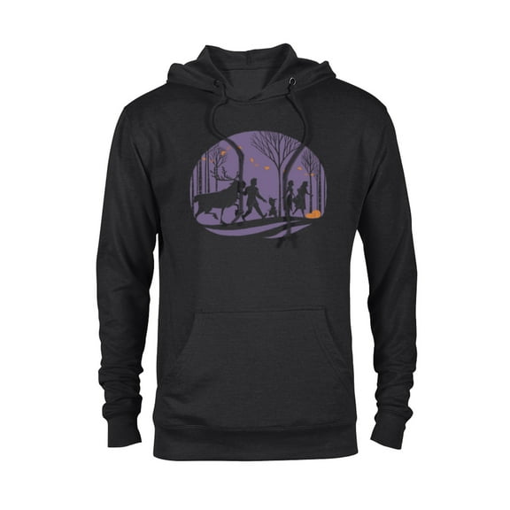 Disney Frozen 2 Autumn in Arendelle Halloween - Pullover Hoodie for Adults - Customized-Black