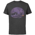 thumbnail image 1 of Disney Frozen 2 Autumn in Arendelle Halloween - Short Sleeve Cotton T-Shirt for Adults - Customized-Charcoal, 1 of 5