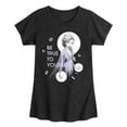 thumbnail image 1 of Disney Frozen 2 - Be True To Yourself Elsa - Toddler & Youth Girls Short Sleeve Graphic T-Shirt, 1 of 5
