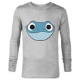 thumbnail image 1 of Disney Frozen 2 Bruni Cute Salamander Big Face - Long Sleeve T-Shirt for Men - Customized-Athletic Heather, 1 of 5
