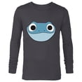 thumbnail image 1 of Disney Frozen 2 Bruni Cute Salamander Big Face - Long Sleeve T-Shirt for Men - Customized-Charcoal Heather, 1 of 5