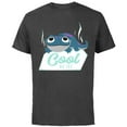 thumbnail image 1 of Disney Frozen 2 Bruni Salamander Cool As Ice T-Shirt - Short Sleeve Cotton T-Shirt for Adults - Customized-Charcoal Heather, 1 of 5