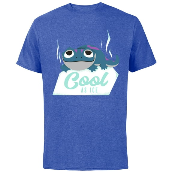 Disney Frozen 2 Bruni Salamander Cool As Ice T-Shirt - Short Sleeve Cotton T-Shirt for Adults - Customized-Royal Heather