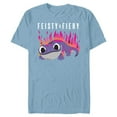 thumbnail image 1 of Disney Frozen 2 Bruni Salamander Feisty & Fiery - Short Sleeve Blended T-Shirt for Adults -Customized-Ocean Blue, 1 of 5