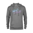 thumbnail image 1 of Disney Frozen 2 Characters Gradient Silhouette - Pullover Hoodie for Adults - Customized-Athletic Heather, 1 of 5