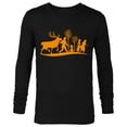 thumbnail image 1 of Disney Frozen 2 Characters Halloween - Long Sleeve T-Shirt for Men - Customized-Black, 1 of 5