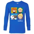 thumbnail image 1 of Disney Frozen 2 Chibi Character Panels T-Shirt - Long Sleeve T-Shirt for Men - Customized-Royal, 1 of 5