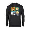 thumbnail image 1 of Disney Frozen 2 Chibi Character Panels T-Shirt - Pullover Hoodie for Adults - Customized-Black, 1 of 5