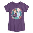 thumbnail image 1 of Disney Frozen 2 - Circle Of Sisters Anna & Elsa - Toddler & Youth Girls Short Sleeve Graphic T-Shirt, 1 of 5