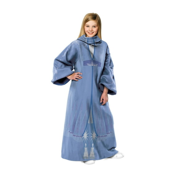 Disney Frozen 2 Comfy Throw, Youth Size, Elsa, 100% Polyester, Machine Wash, 1 Each
