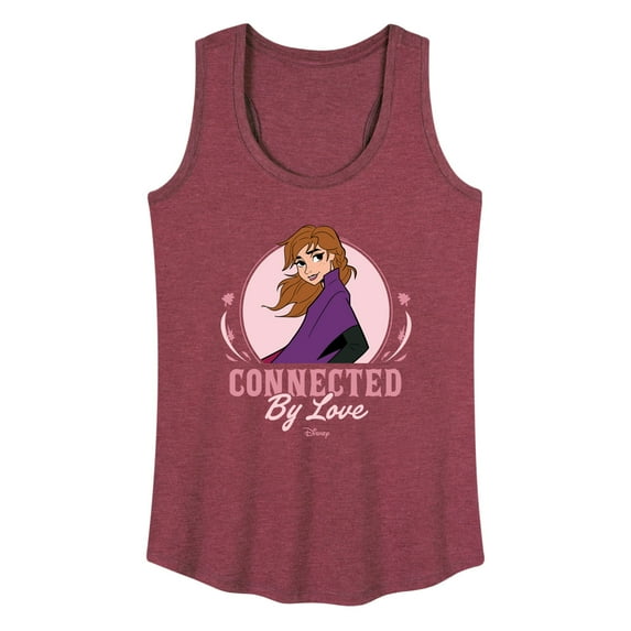 Disney Frozen 2 - Connected By Love Anna - Women's Racerback Tank Top