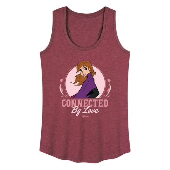 Disney Frozen 2 - Connected By Love Anna - Women's Racerback Tank Top