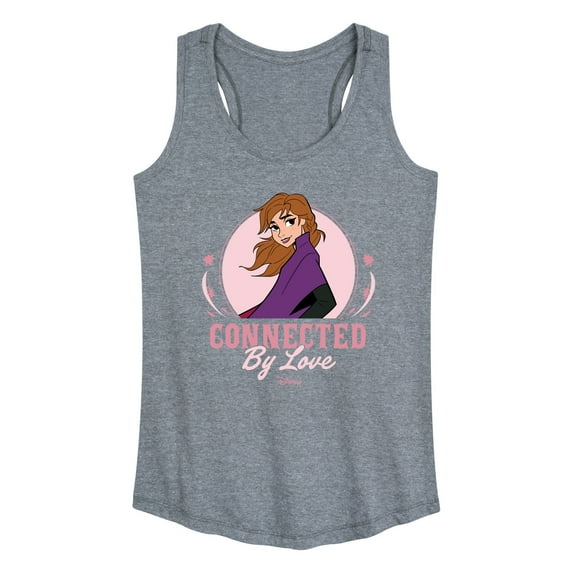Disney Frozen 2 - Connected By Love Anna - Women's Racerback Tank Top