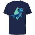 thumbnail image 1 of Disney Frozen 2 Cute Salamander Bruni T-Shirt - Short Sleeve Cotton T-Shirt for Adults - Customized-Athletic Navy, 1 of 5