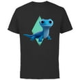 thumbnail image 1 of Disney Frozen 2 Cute Salamander Bruni T-Shirt - Short Sleeve Cotton T-Shirt for Adults - Customized-Black, 1 of 5