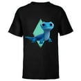 thumbnail image 1 of Disney Frozen 2 Cute Salamander Bruni T-Shirt - Short Sleeve T-Shirt for Kids - Customized-Black, 1 of 5